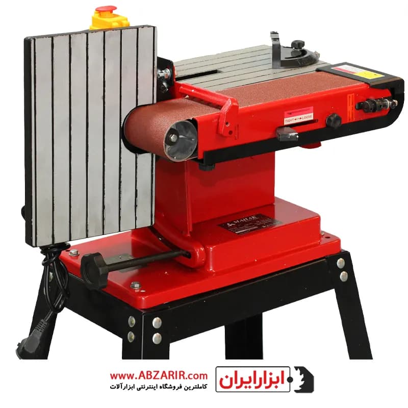 دستگاه سنباده نواری 900 میلیمتر محک مدل BS-900 — تصویر ۲