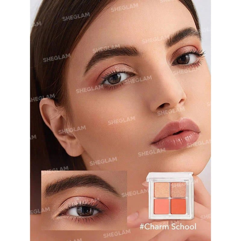 پالت سایه چشم شیگلم SHEGLAM مدل Cosmic Crystal رنگ Charm School — تصویر ۲