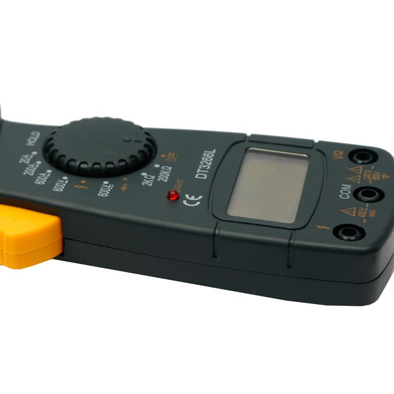 کلمپ متر دیجیتال AC ـ 600 آمپر مدل DT3266L (بدون بازر) — تصویر ۵