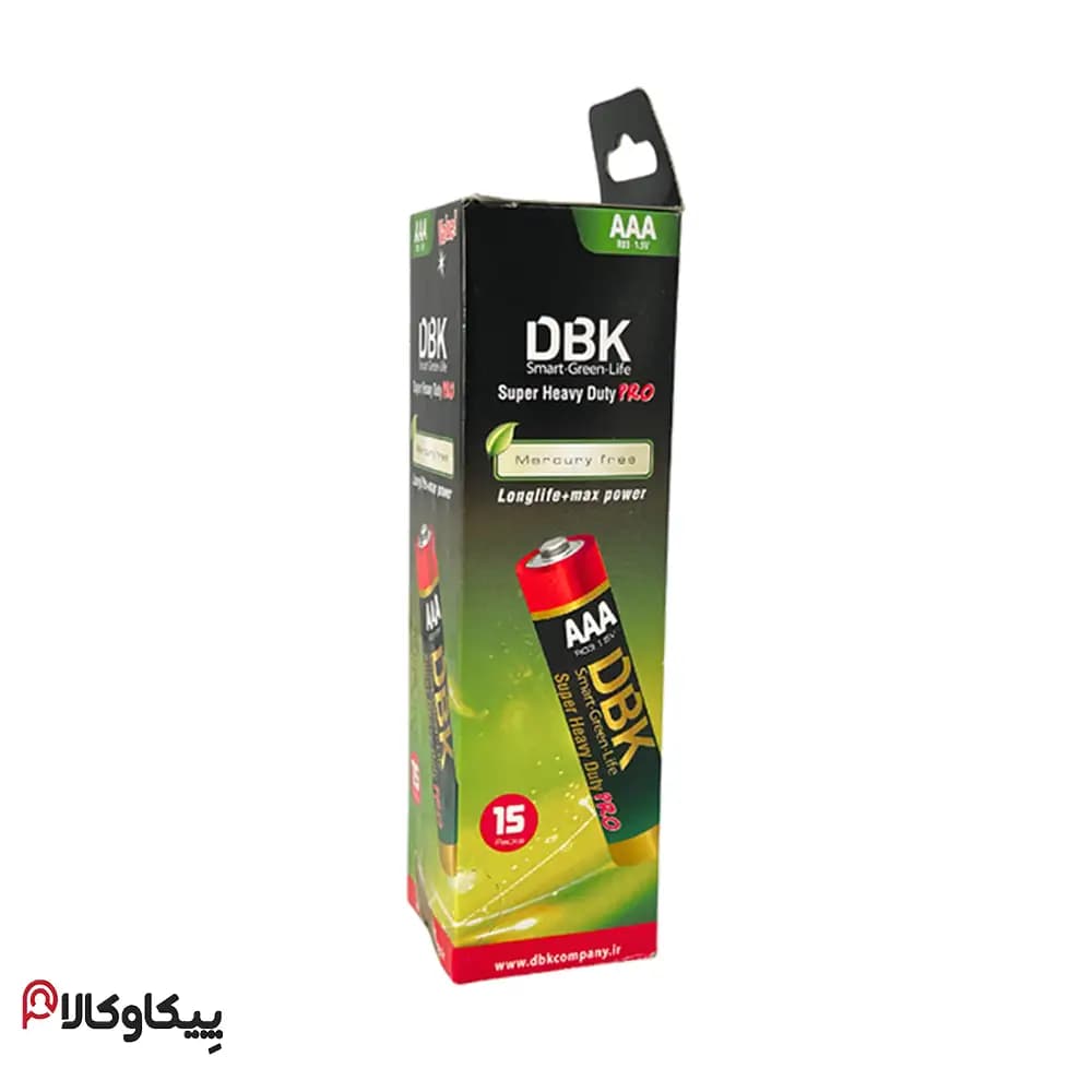 باطری شرینگ نیمه قلمی DBK — تصویر ۳