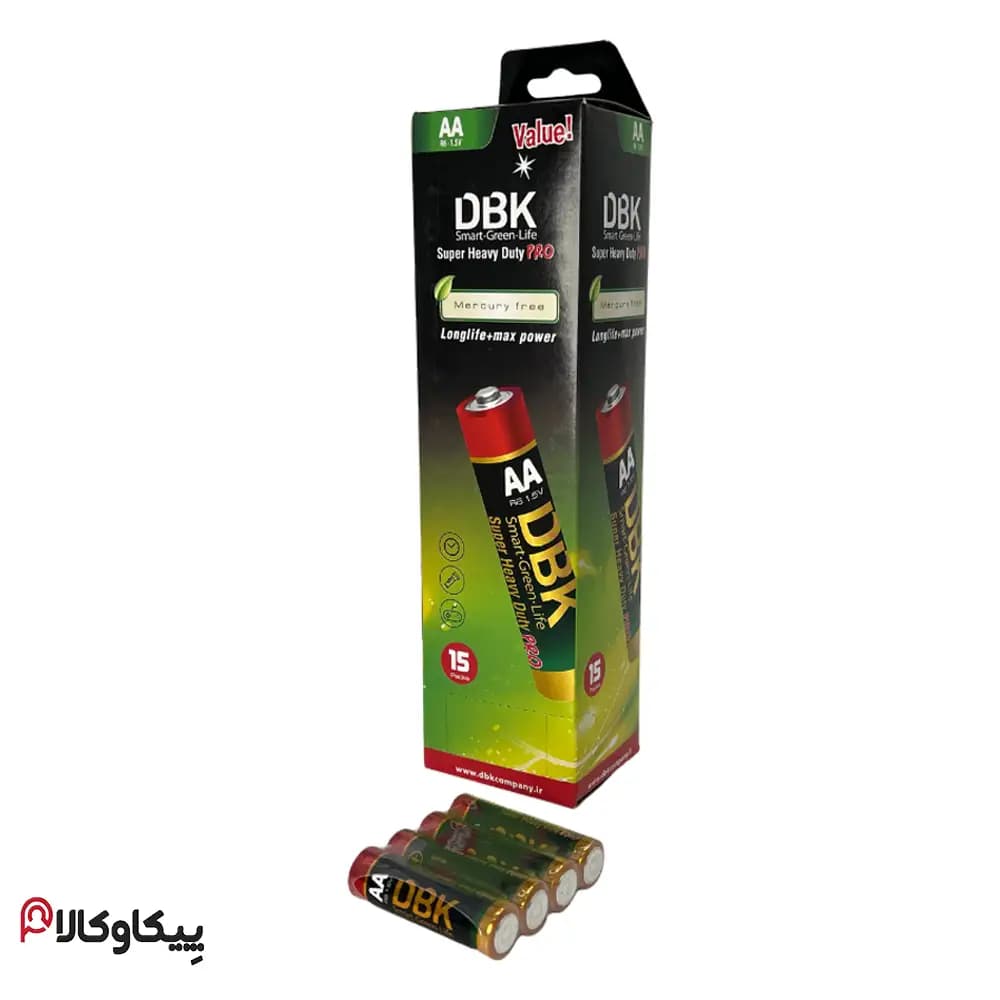 باطری شرینگ نیمه قلمی DBK