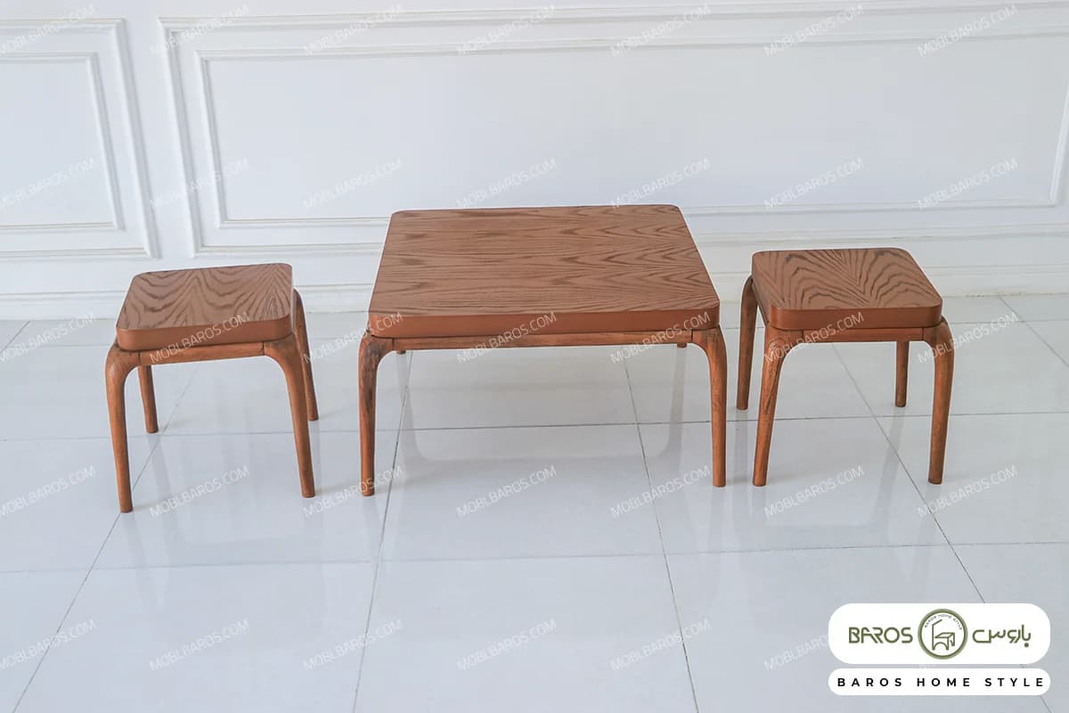 میز جلومبلی و عسلی لیدی کد ۱