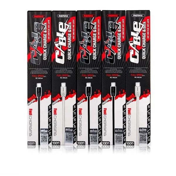 کابل تبدیل USB به Remax – Lightning مدل RC-001i طول 2m — تصویر ۳