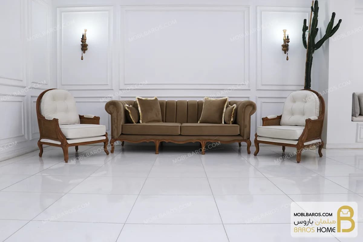 ست مبلمان ترکیبی راشل و چستر کد ۳
