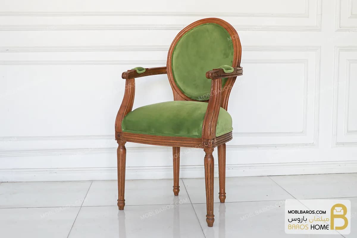 صندلی راشل با پایه لویی — تصویر ۲