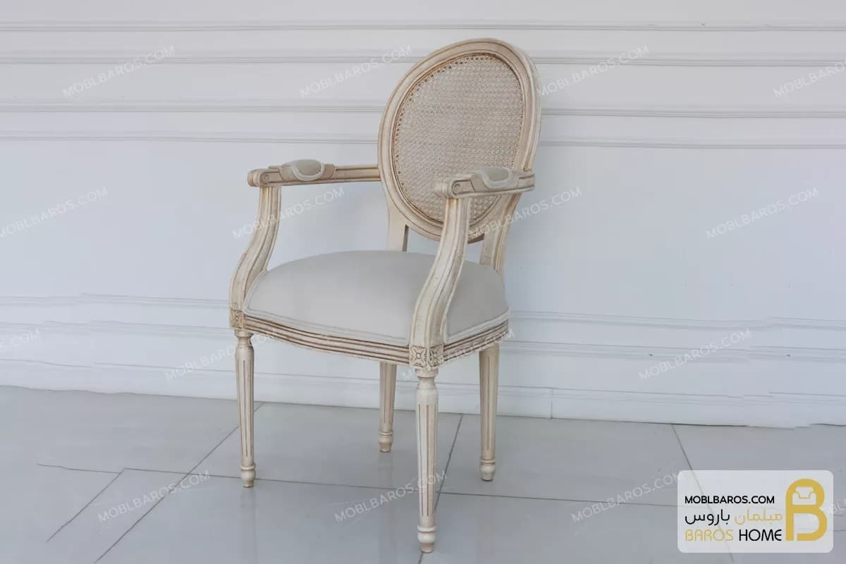 صندلی راشل با پایه لویی — تصویر ۶