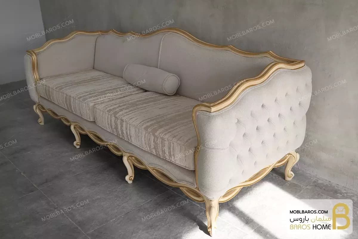 کاناپه ابزاری ورق طلا — تصویر ۵