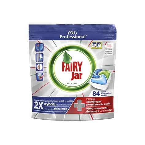 قرص ماشین ظرفشویی Fairy سری Jar مدل Platinum All in One تعداد 84 عدد — تصویر ۳