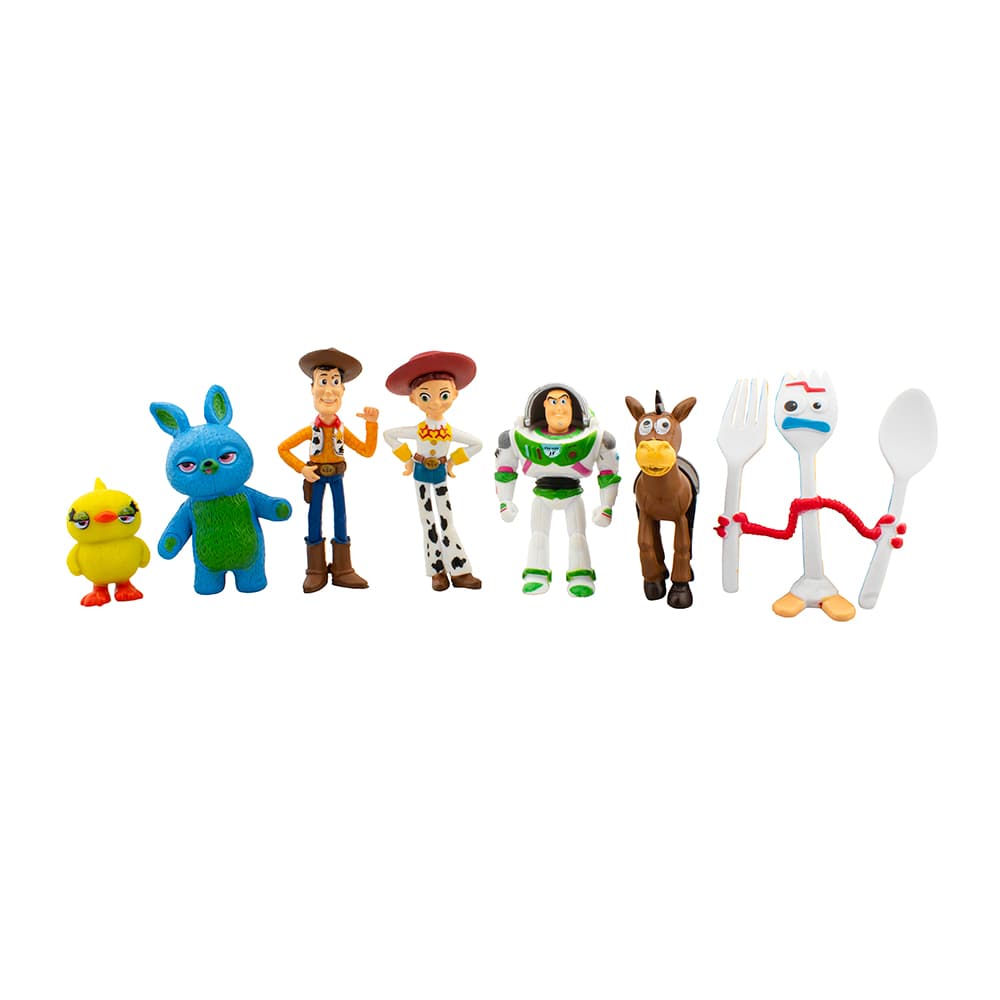 فیگور شخصیت کارتونی اسباب بازی TOY STORY هفت تیکه معمولی کوچک