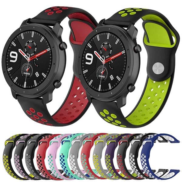 Nike Silicone Watch Band for Xiaomi Amazfit GTR 47mm