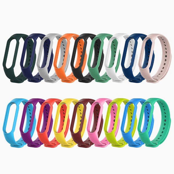 بند سیلیکونی مچ بند هوشمند شیائومی Xiaomi Mi Smart Band 6 — تصویر ۳
