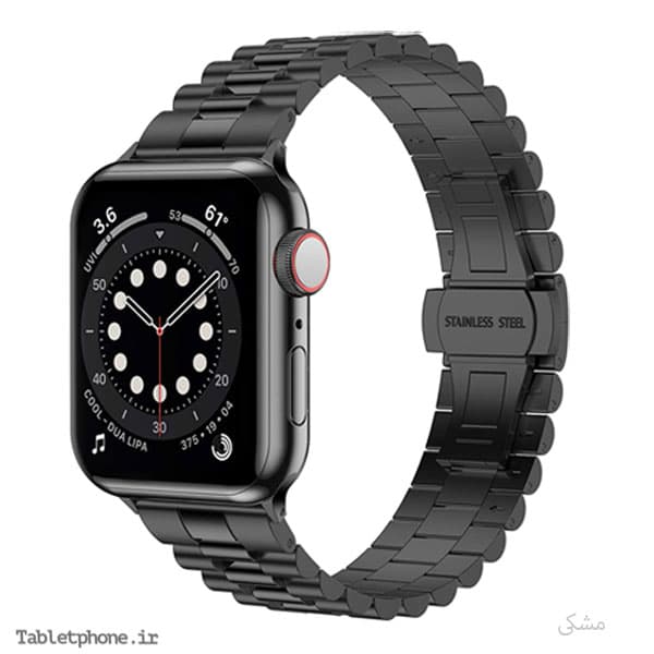 بند ساعت هوشمند اپل واچ 42/44mm استیل 3Rows — تصویر ۵