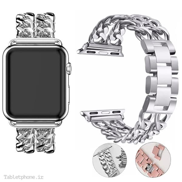 بند ساعت اپل واچ 44 / 42mm مدل استیل کارتیر