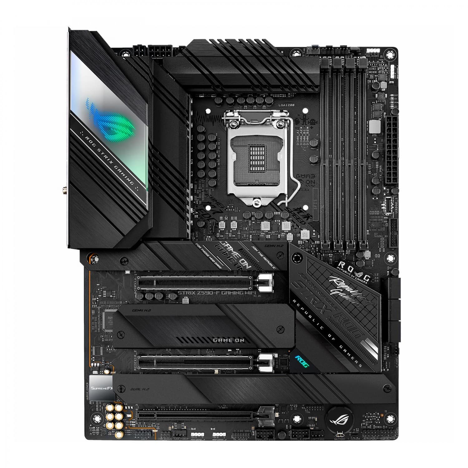 مادربرد ایسوس مدل ROG STRIX Z590-F GAMING Wi-Fi — تصویر ۳