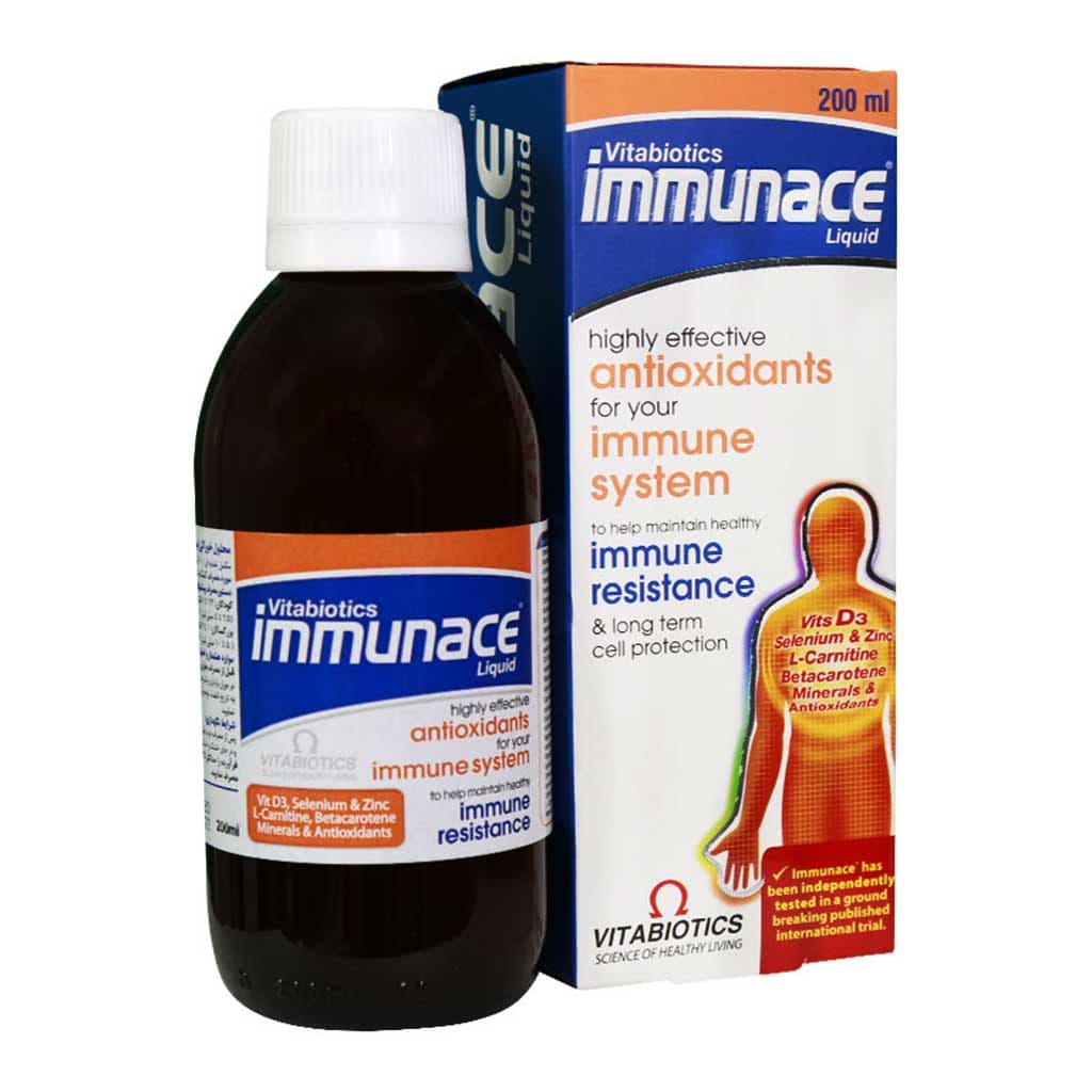 شربت ایمیونس 200 میلی لیتر ویتابیوتیکس Vitabiotics — تصویر ۲