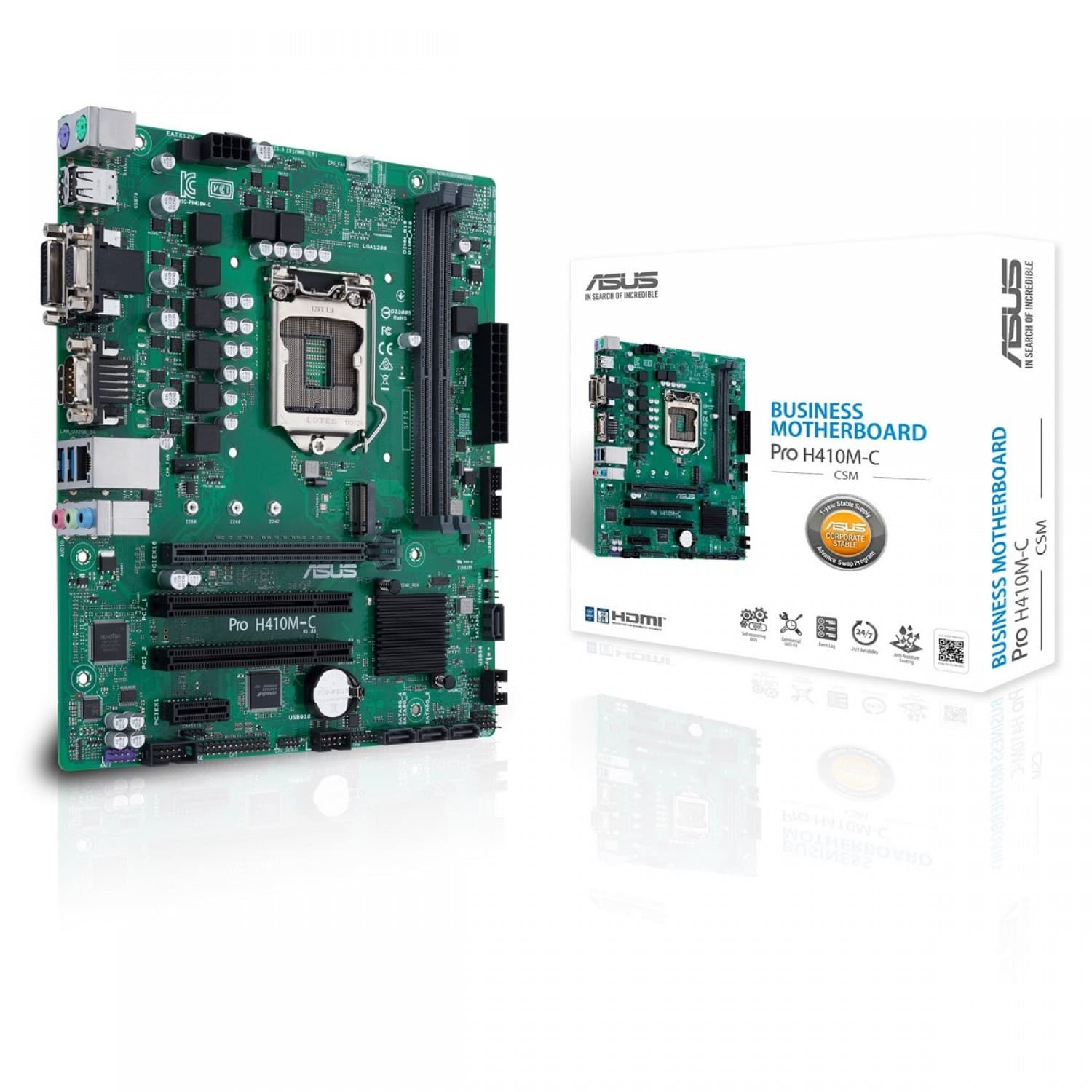 مادربرد ایسوس مدل ASUS H410M-C/CSM DDR4
