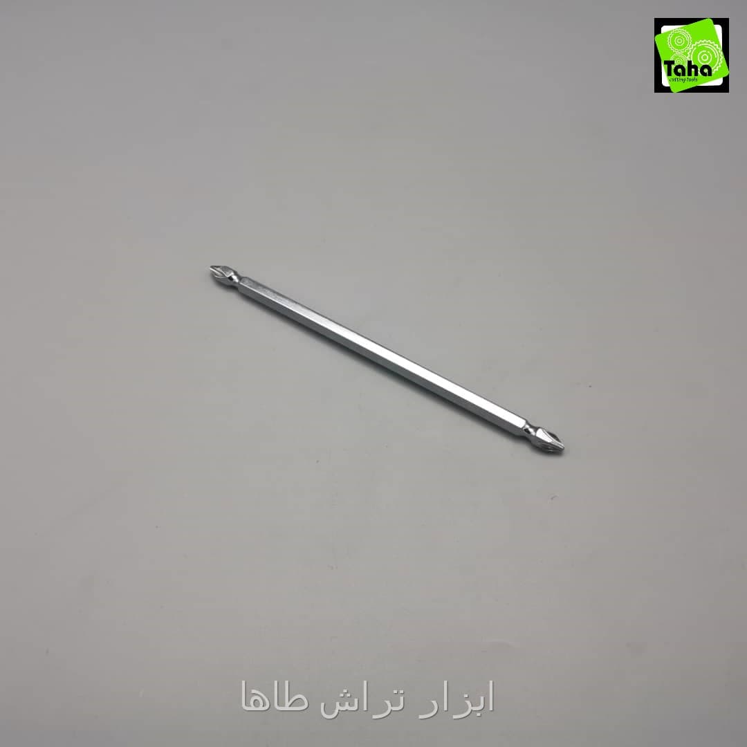نوک پیچ گوشتی2سر+ 15سانت ولف تایوان