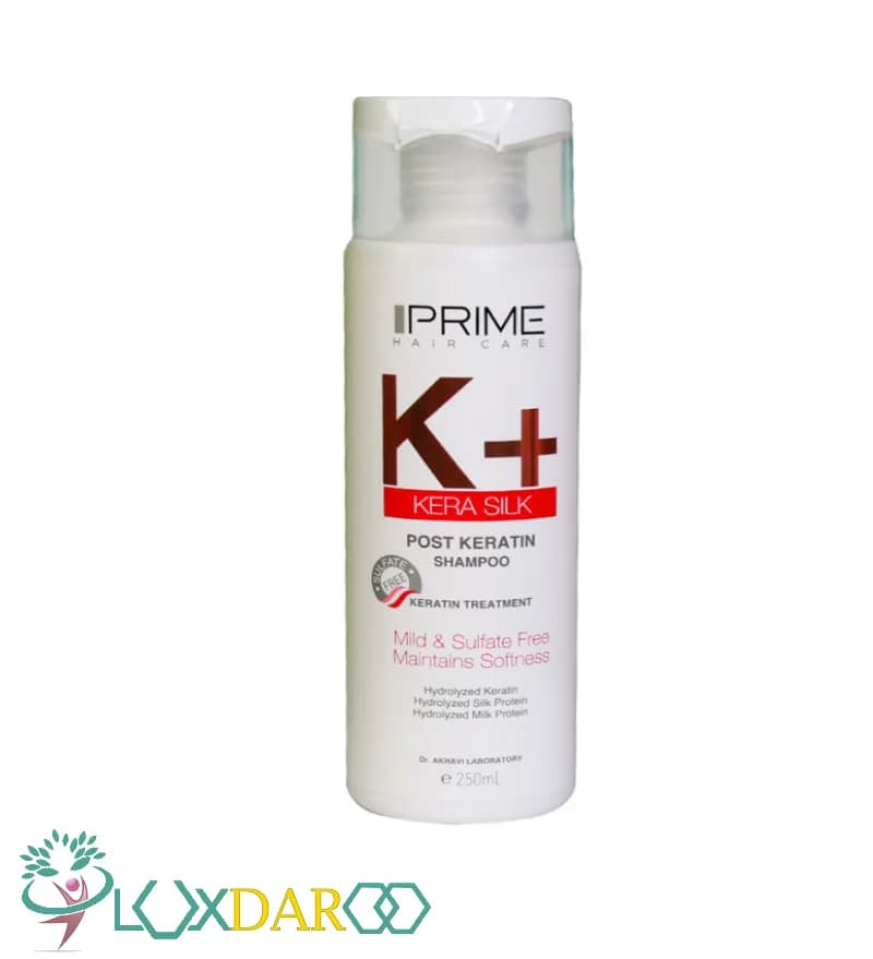 شامپو موهای کراتینه K+ پرایم