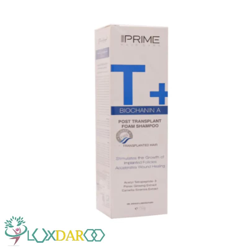 شامپو فوم موهای کاشته شده T+ پرایم