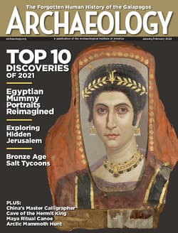 مجله Archaeology؛ ژانویه و فوریه 2022