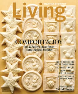 مجله Martha Stewart Living؛ دسامبر 2021