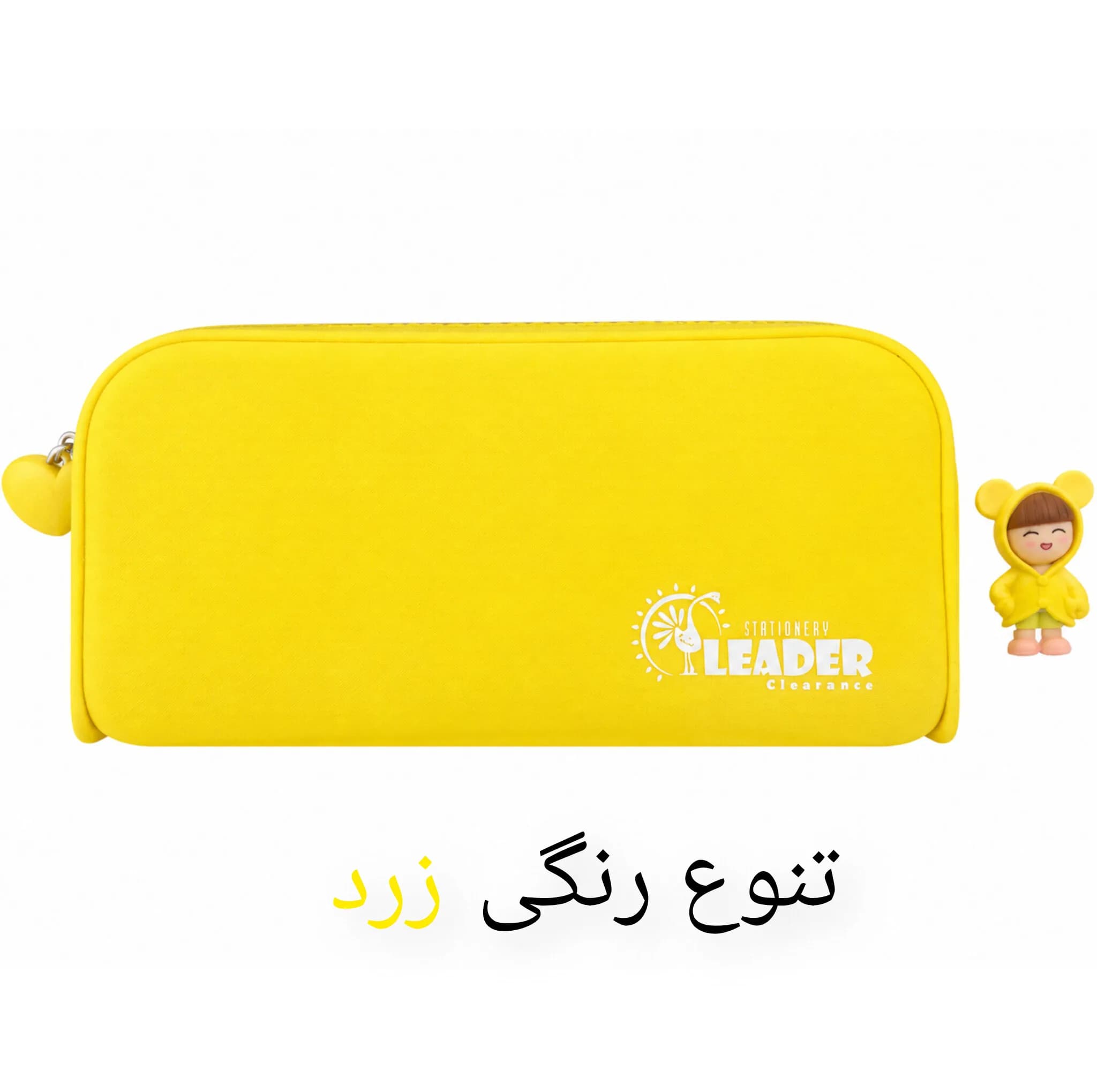 جامدادی لیدر مدل سیلیکونی به همراه پاک کن مجموعه دو عددی — تصویر ۳