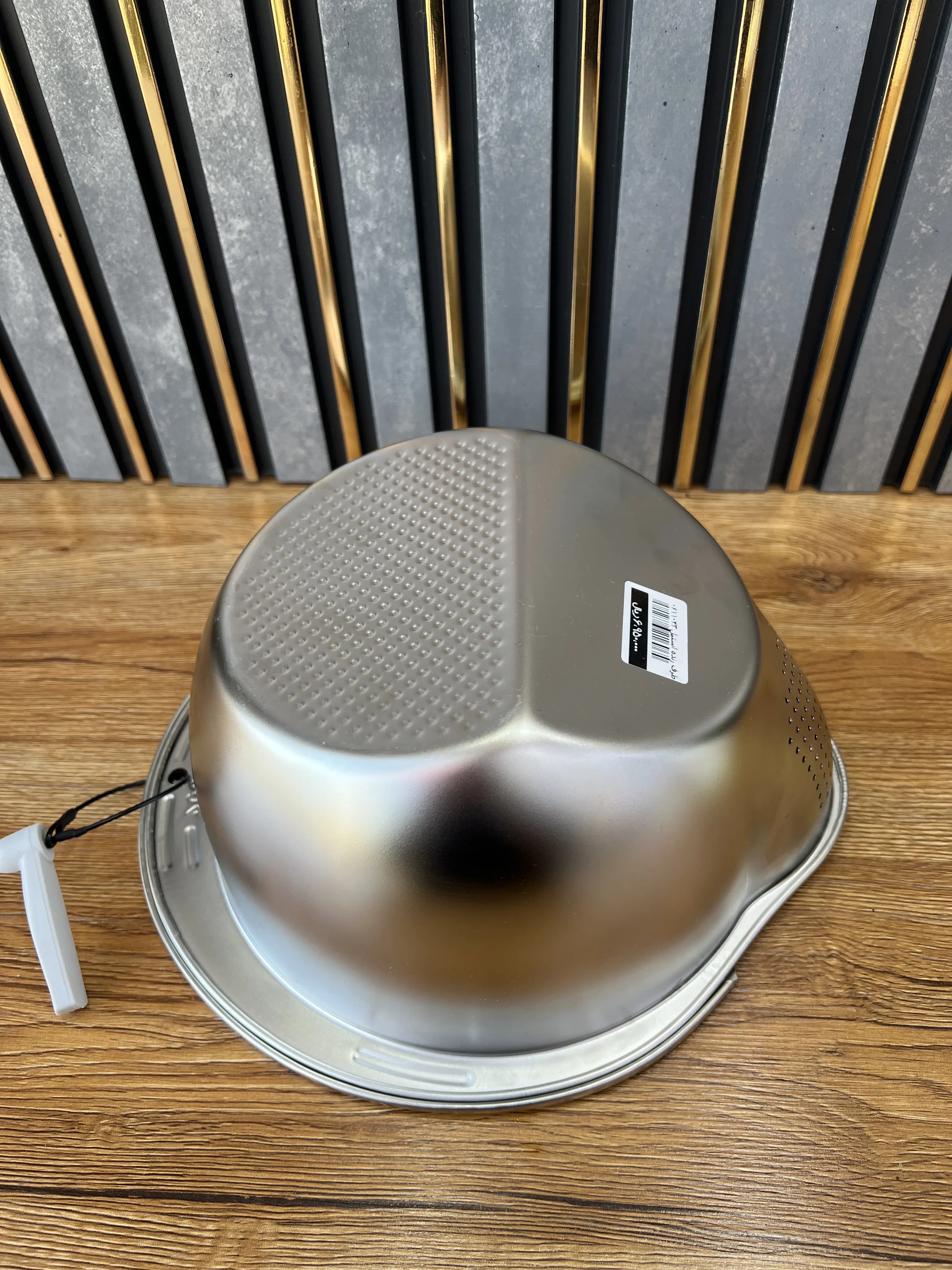 آبکش استیل چندکاره 43-0611 وارداتی (x) — تصویر ۴