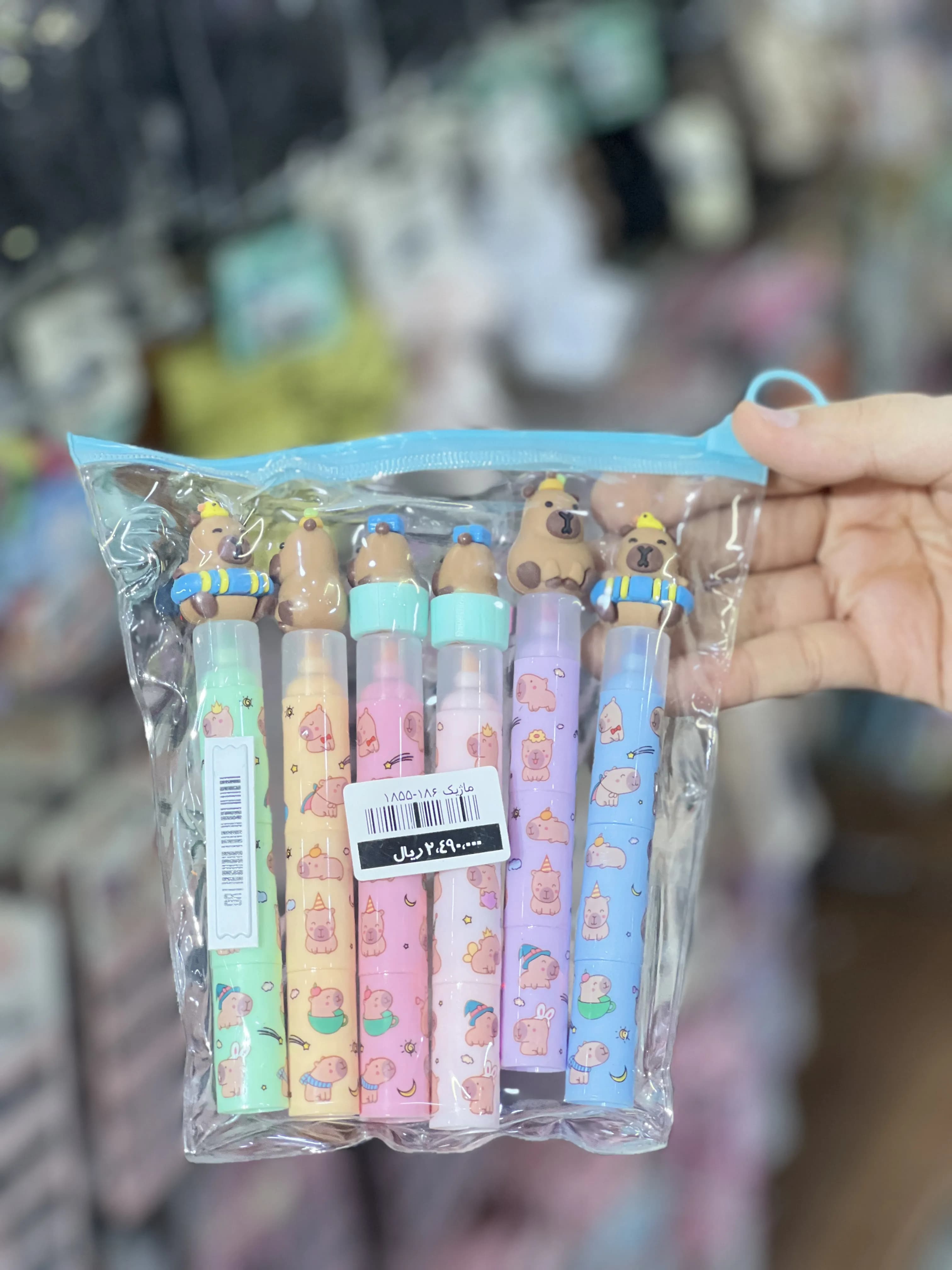 پک‌هایلایتر ۶ عددی کد ۱۸۶ وارداتی (x) — تصویر ۵