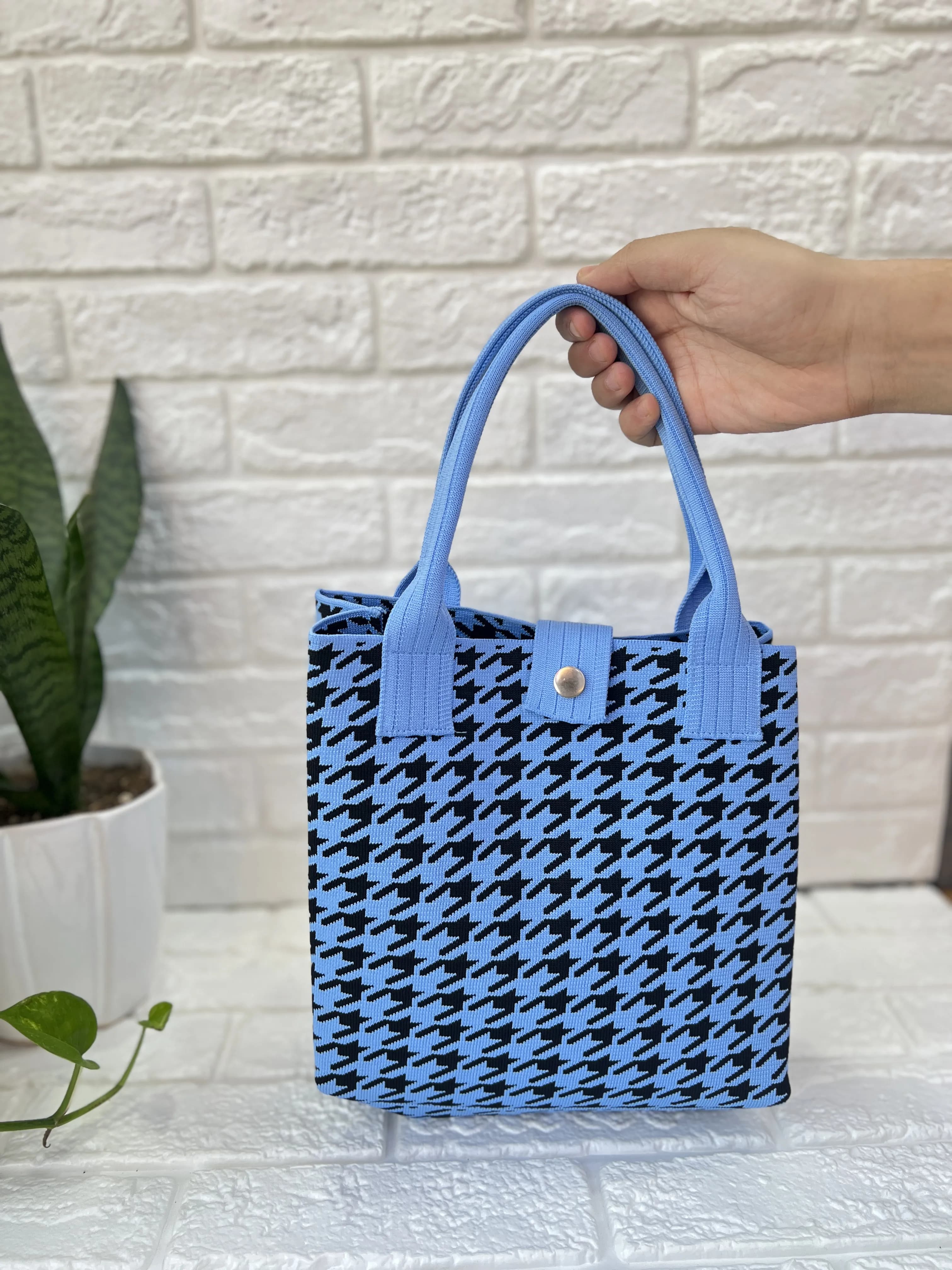 کیف دسته دار بافت 6-9671 وارداتی (x) — تصویر ۴