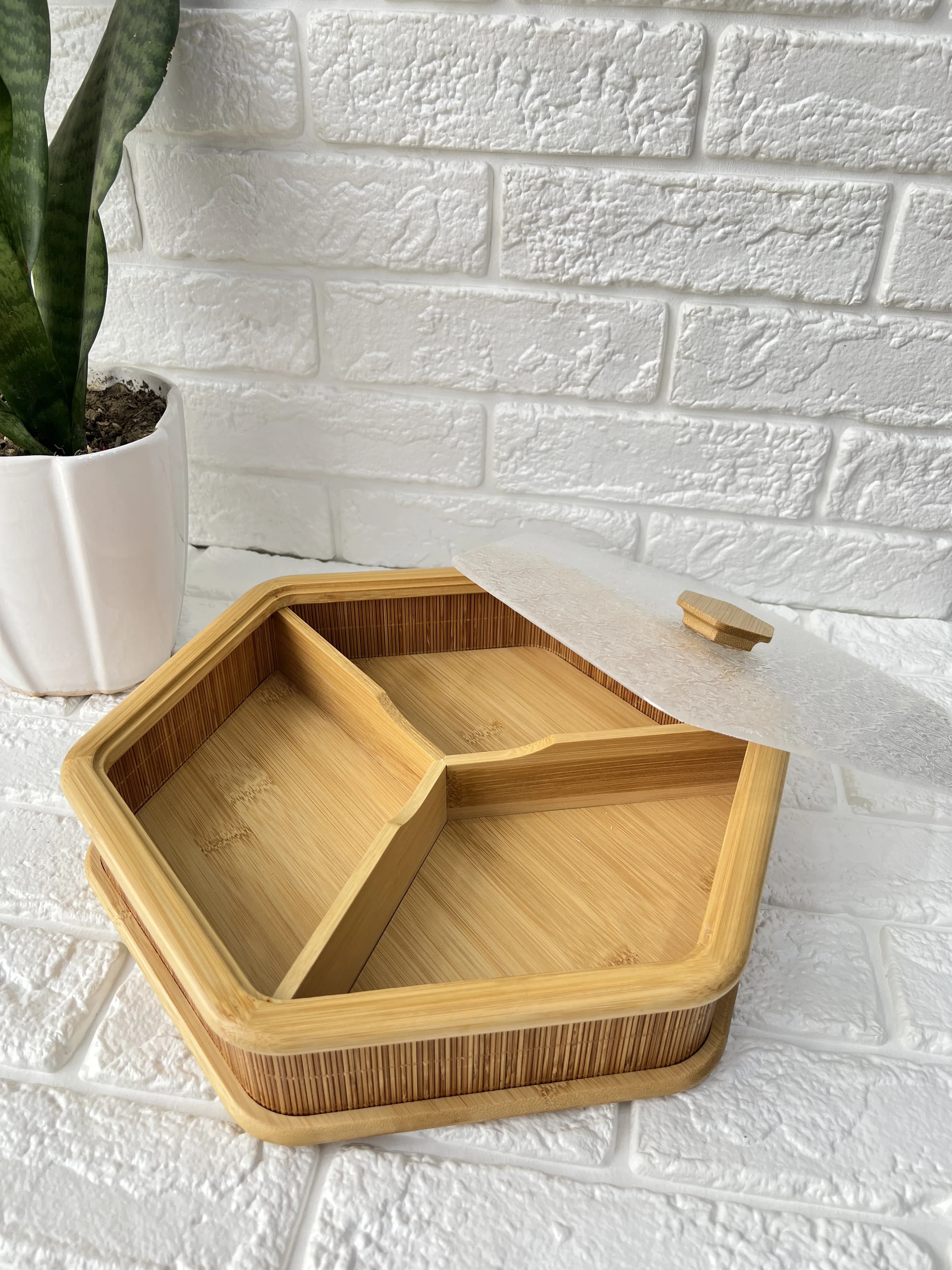 باکس پذیرایی بامبو کد 27-0671 وارداتی (x) — تصویر ۴
