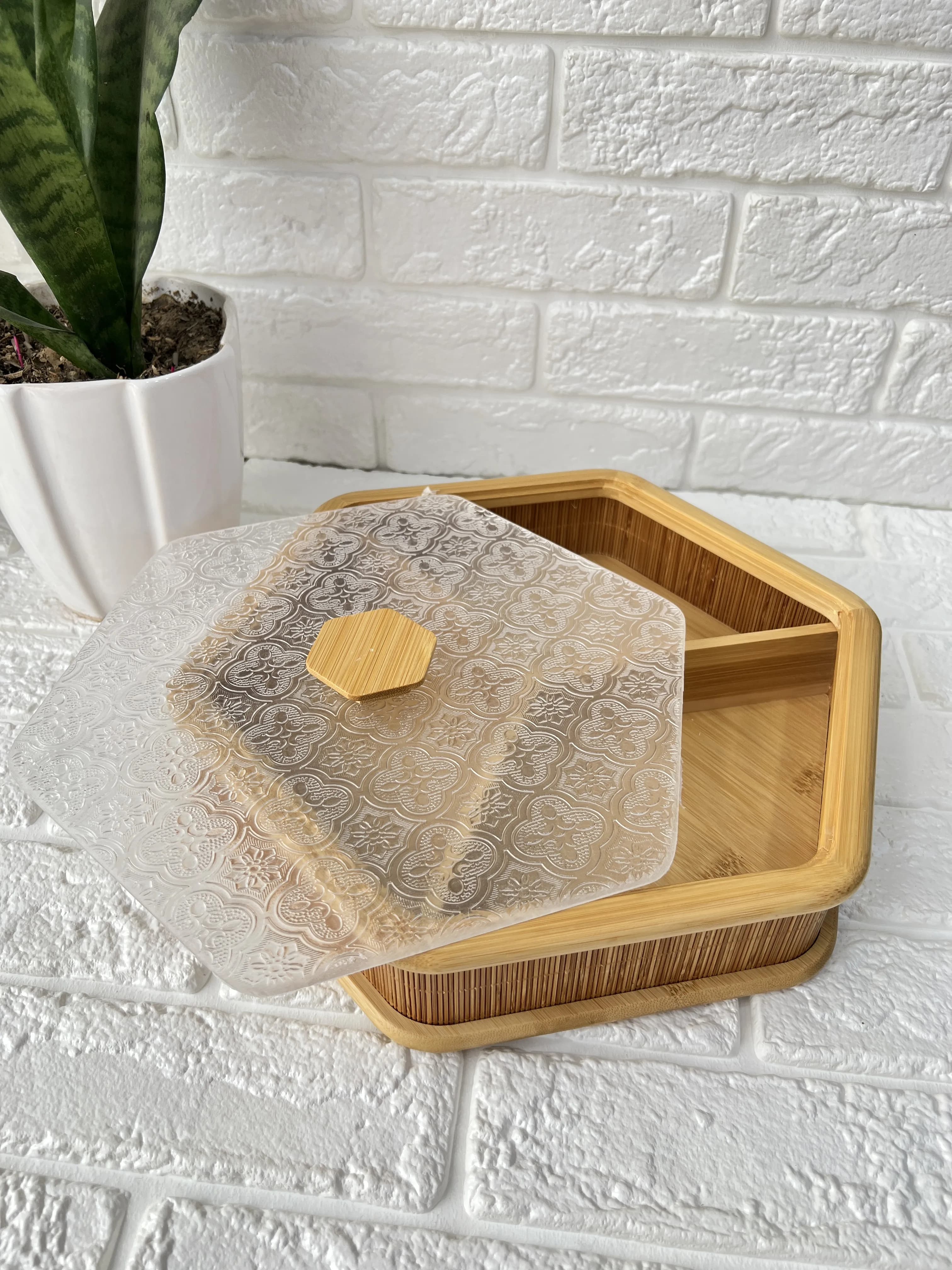 باکس پذیرایی بامبو کد 27-0671 وارداتی (x) — تصویر ۵