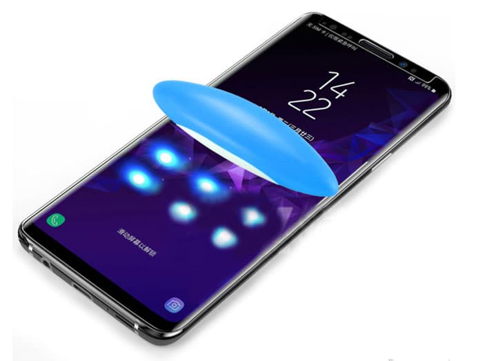 بهترین گلس گوشی سامسونگ S9 Plus محافظ صفحه نمایش شیشه ای سامسونگ اس 9 پلاس تمام صفحه اس نه پلاس با پوشش کامل مدل یو وی UV Nano Glass For Samsung Galaxy S9 Plus — تصویر ۶