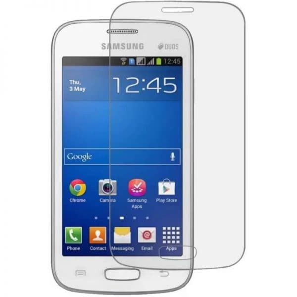 گلس استار 2 پلاس بی رنگ و شفاف G350 یا محافظ صفحه نمایش شیشه ای Glass Screen Protector samsung Star 2 plus / G350E — تصویر ۲