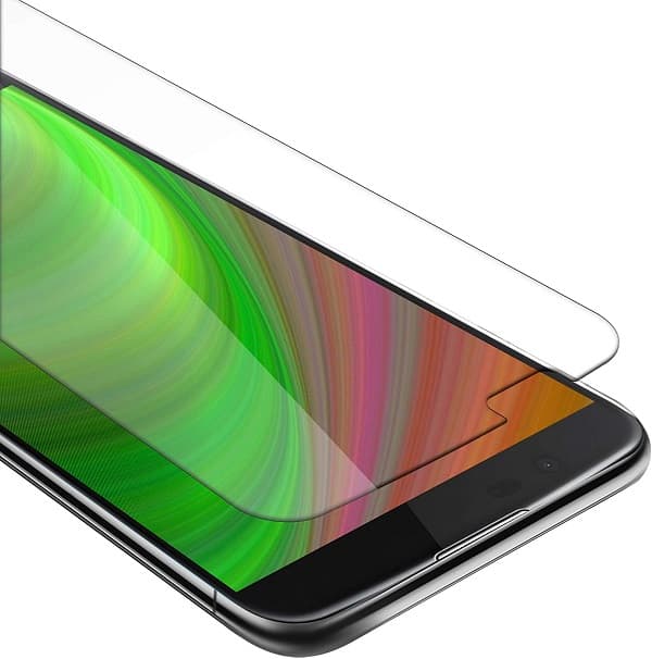گلس LG k10 2016 بی رنگ و شفاف الجی کا10 2016 یا ,کا 10 2016 ال جی محافظ صفحه نمایش شیشه ای Glass Screen Protector LG k10 2016 — تصویر ۲