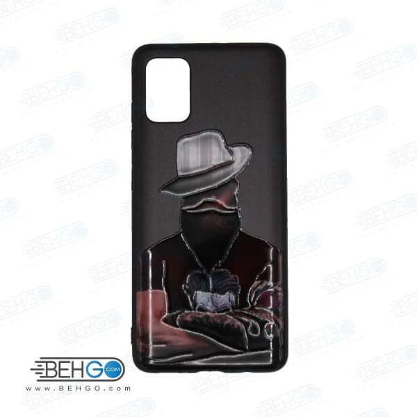 قاب A51 طرح دار برجسته کاور گوشی آ پنجاه و یک سامسونگ Original new case For Samsung Galaxy A 51/A51 — تصویر ۶
