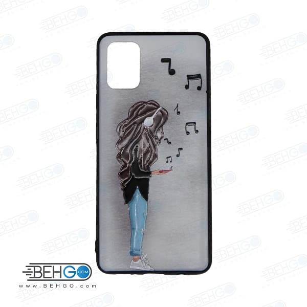 قاب A51 طرح دار برجسته کاور گوشی آ پنجاه و یک سامسونگ Original new case For Samsung Galaxy A 51/A51
