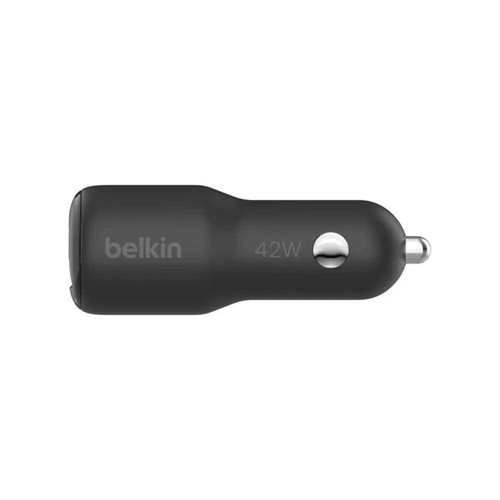 شارژر فندکی 42 وات بلکین مدل Belkin Boostcharge Dual car — تصویر ۲