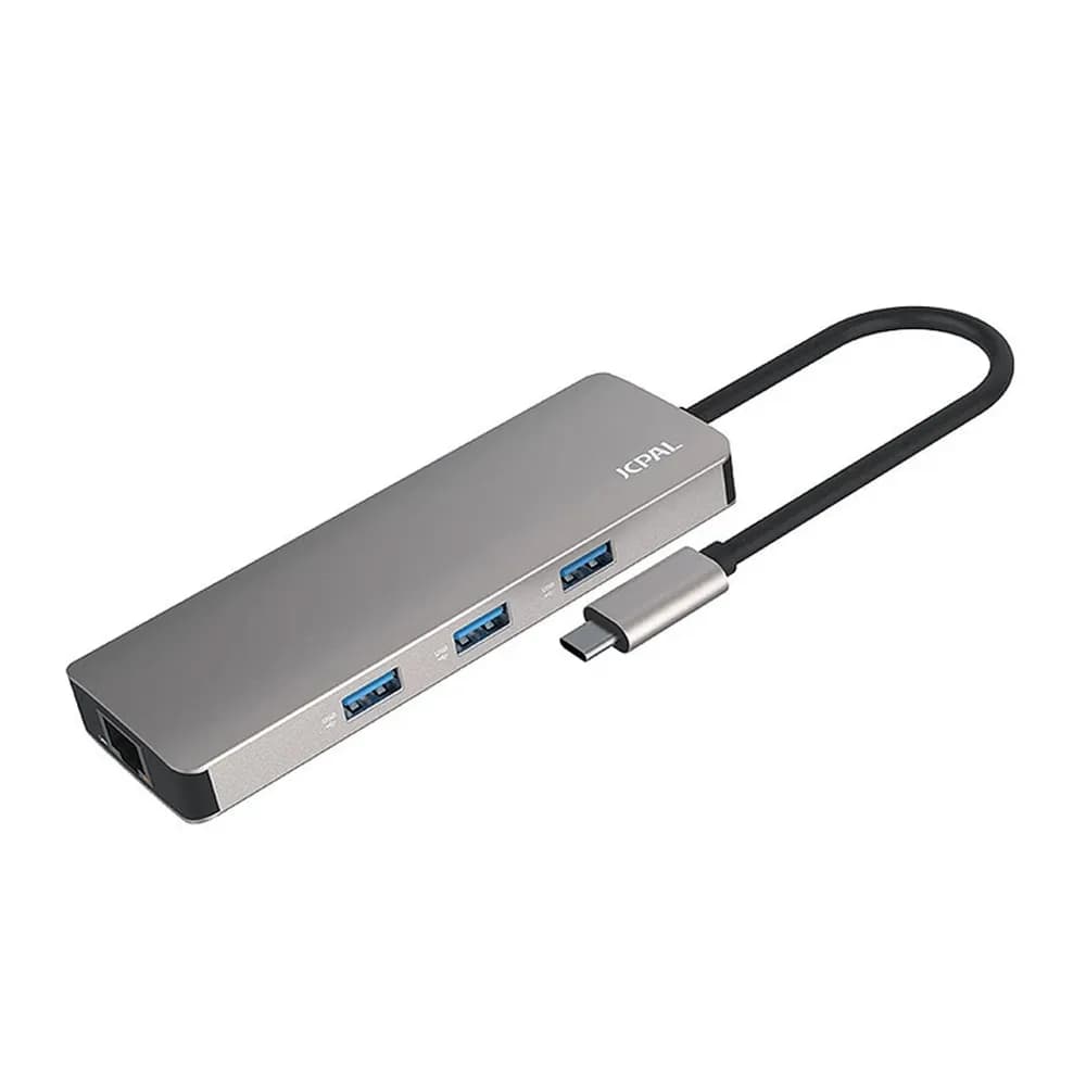 هاب ۹ پورت USB-C برند جی سی پال مدل Jcpal Linx JCP6179 9in1 Port Hub