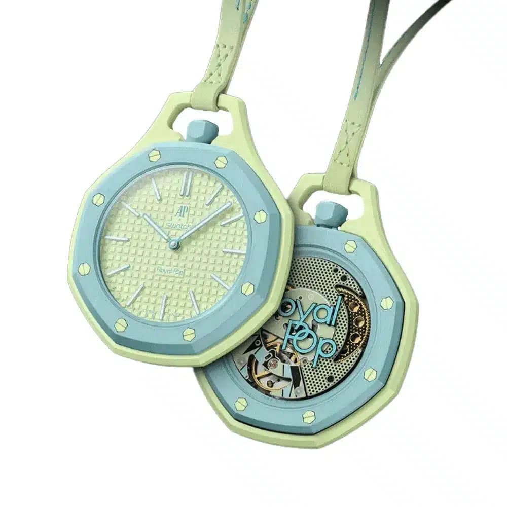 ساعت سواچ x آدومارس پیگه مدل Swatch x Audemars Piguet Royal Pop – BLAUE ACHT
