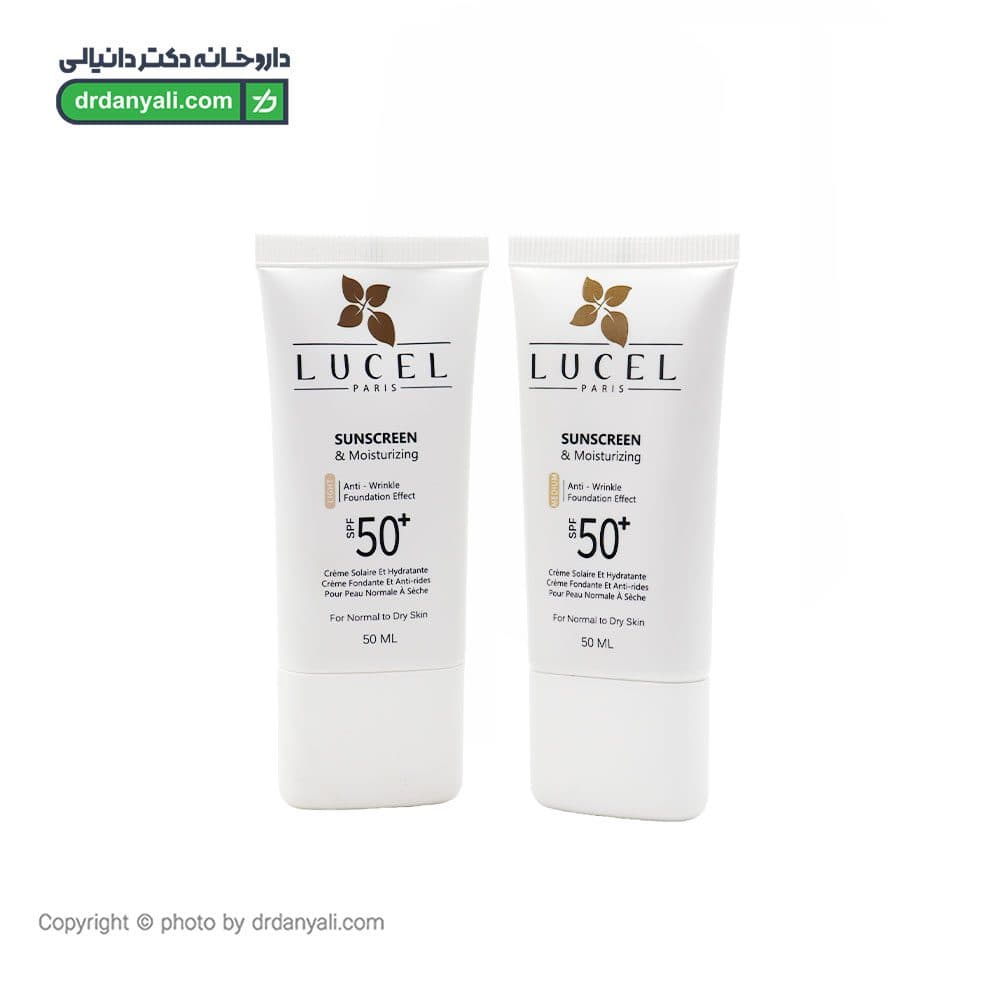 کرم ضد آفتاب رنگی پوست خشک لوسل SPF50 حجم 50 میلی لیتر — تصویر ۳