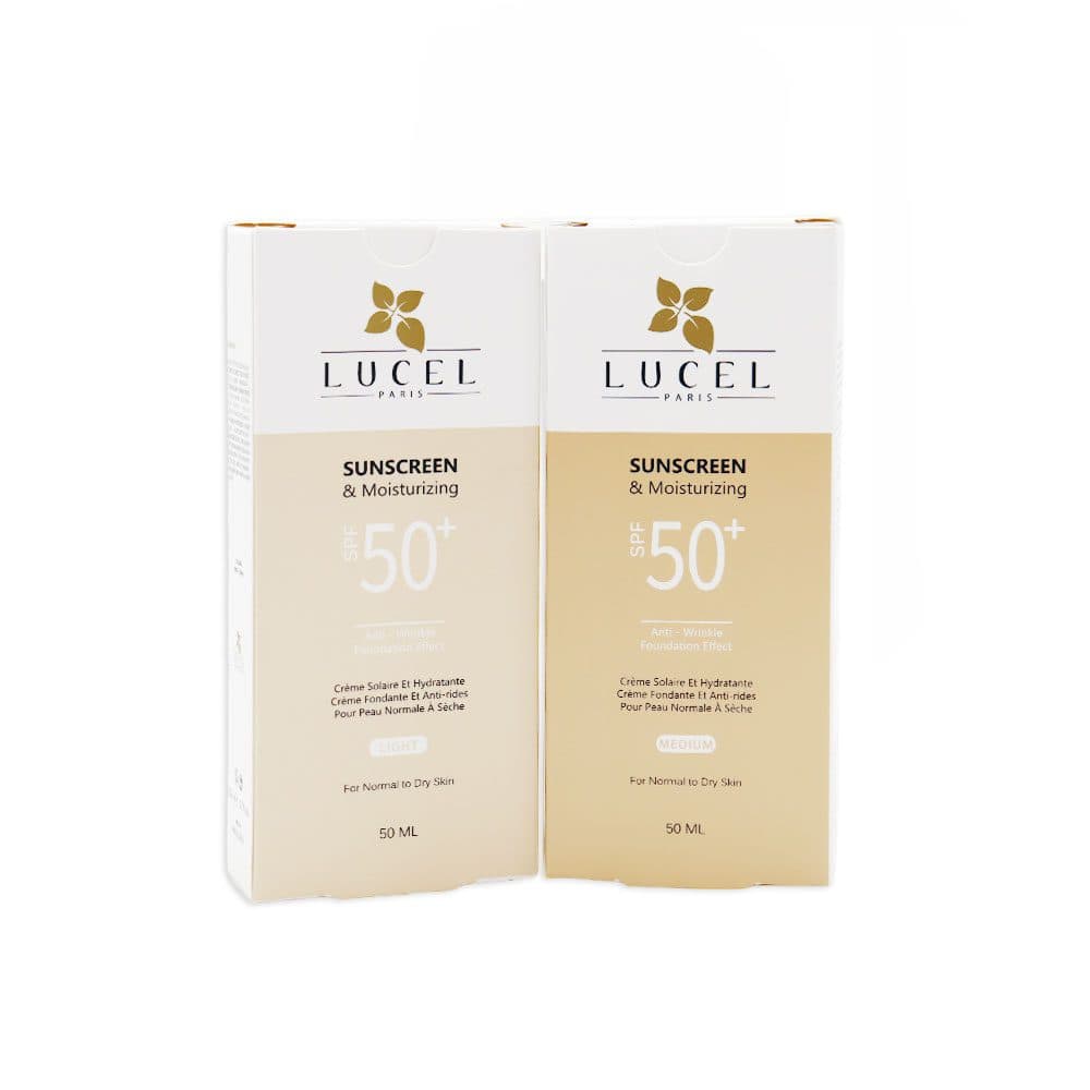 کرم ضد آفتاب رنگی پوست خشک لوسل SPF50 حجم 50 میلی لیتر