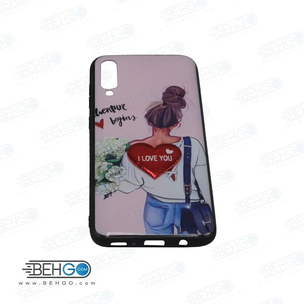 قاب A50 کاور گوشی موبایل طرح دار A30s قاب دخترانه آ پنجاه و ای سی اس دخترانه مناسب ولنتاین VALENTINE case for A50/A30s — تصویر ۲