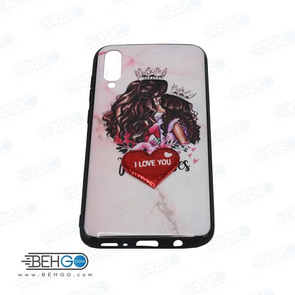 قاب A50 کاور گوشی موبایل طرح دار A30s قاب دخترانه آ پنجاه و ای سی اس دخترانه مناسب ولنتاین VALENTINE case for A50/A30s — تصویر ۳