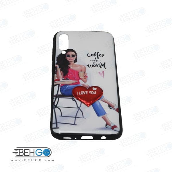 قاب A50 کاور گوشی موبایل طرح دار A30s قاب دخترانه آ پنجاه و ای سی اس دخترانه مناسب ولنتاین VALENTINE case for A50/A30s — تصویر ۷