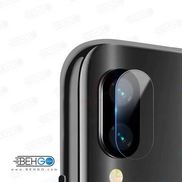 گلس لنز دوربین Note7 شیائومی محافظ لنز دوربین نوت7 بی رنگ و شفاف یا محافظ لنز دوربین شیشه ای Camera lens Glass Protector for Xiaomi Redmi Note 7
