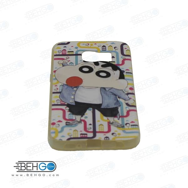 قاب گوشی سامسونگ اس سیکس اج s6 اج طرح دار مدل پسر Back cover For Samsung galaxy S6 edge — تصویر ۲