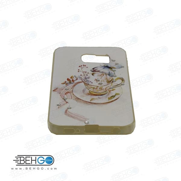 قاب گوشی سامسونگ اس سیکس اج s6 اج طرح دار مدل فنجان Back cover For Samsung galaxy S6 edge — تصویر ۲