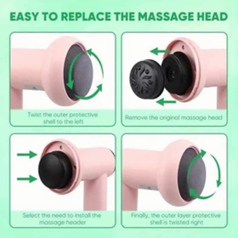 ماساژور تفنگی شارژی مدل DEEP ROLLING MASSAGER SL-630 کد B453 — تصویر ۳