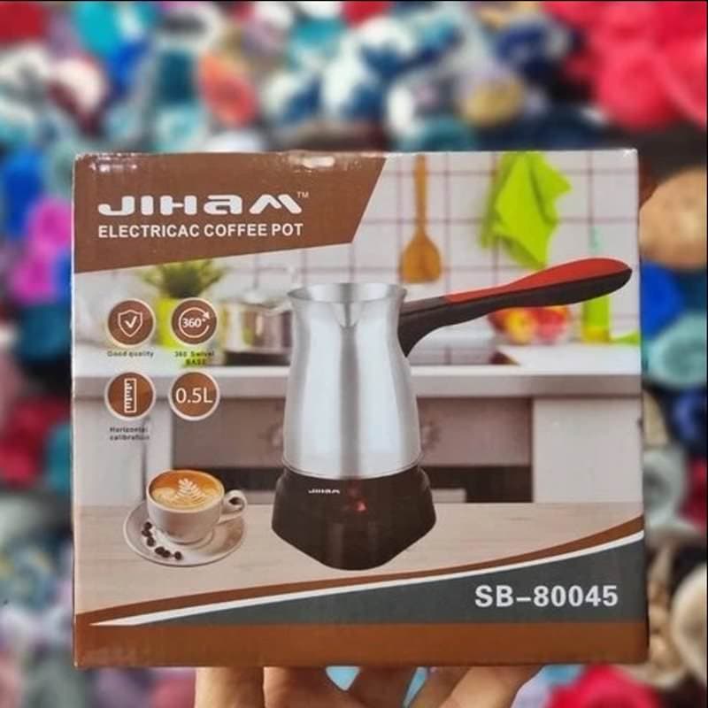 قهوه جوش و شیرجوش برقی جیهام مدل JIHAM SB80045 ۱ کد B185 — تصویر ۳
