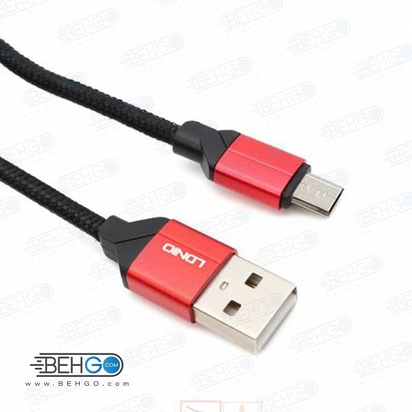 کابل شارژ سریع میکرو مدل الدینیو Ldinio LS391 Fast charge micro usb cable — تصویر ۲
